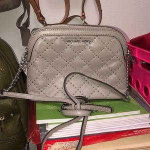 NWOT, NEVER USED MICHAEL KORS STUDDED SHOULDER BAG